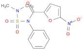 2-Furancarboxamide, N-[(dimethylamino)sulfonyl]-5-nitro-N-phenyl-