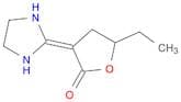 2(3H)-Furanone, 5-ethyldihydro-3-(2-imidazolidinylidene)-
