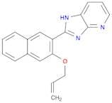 1H-Imidazo[4,5-b]pyridine, 2-[3-(2-propenyloxy)-2-naphthalenyl]-