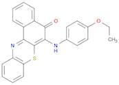 5H-Benzo[a]phenothiazin-5-one, 6-[(4-ethoxyphenyl)amino]-