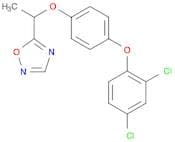 1,2,4-Oxadiazole, 5-[1-[4-(2,4-dichlorophenoxy)phenoxy]ethyl]-