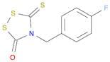 1,2,4-Dithiazolidin-3-one, 4-[(4-fluorophenyl)methyl]-5-thioxo-