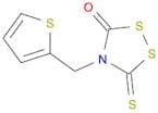 1,2,4-Dithiazolidin-3-one, 4-(2-thienylmethyl)-5-thioxo-
