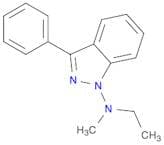 1H-Indazol-1-amine, N-ethyl-N-methyl-3-phenyl-