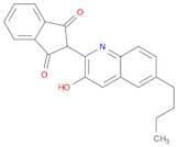 1H-Indene-1,3(2H)-dione, 2-(6-butyl-3-hydroxy-2-quinolinyl)-