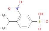 Benzenesulfonic acid, 4-(1-methylethyl)-3-nitro-