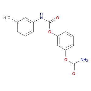 Carbamic acid, (3-methylphenyl)-, 3-[(aminocarbonyl)oxy]phenyl ester
