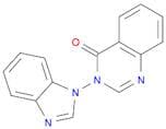 4(3H)-Quinazolinone, 3-(1H-benzimidazol-1-yl)-