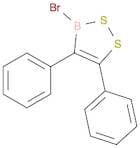 3H-1,2,3-Dithiaborole, 3-bromo-4,5-diphenyl-