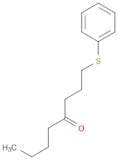4-Octanone, 1-(phenylthio)-