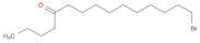5-Pentadecanone, 15-bromo-