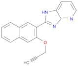 1H-Imidazo[4,5-b]pyridine, 2-[3-(2-propynyloxy)-2-naphthalenyl]-