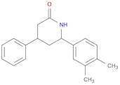 2-Piperidinone, 6-(3,4-dimethylphenyl)-4-phenyl-