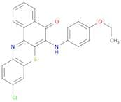 5H-Benzo[a]phenothiazin-5-one, 9-chloro-6-[(4-ethoxyphenyl)amino]-