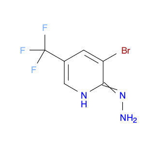 3-Bromo-2-hydrazino-5-(trifluoromethyl)pyridine