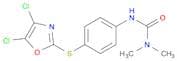 Urea, N'-[4-[(4,5-dichloro-2-oxazolyl)thio]phenyl]-N,N-dimethyl-