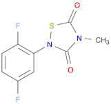 1,2,4-Thiadiazolidine-3,5-dione, 2-(2,5-difluorophenyl)-4-methyl-