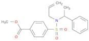 methyl 4-[(1-phenylethyl)(prop-2-en-1-yl)sulfamoyl]benzoate