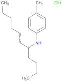 Benzenamine, N-(1-butyl-2-heptenyl)-4-methyl-, hydrochloride