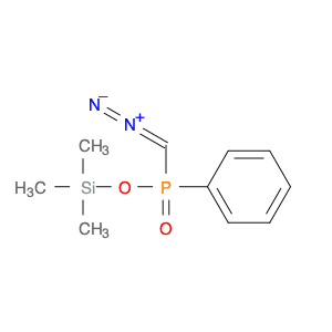 Phosphinic acid, (diazomethyl)phenyl-, trimethylsilyl ester