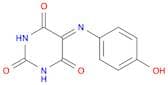2,4,6(1H,3H,5H)-Pyrimidinetrione, 5-[(4-hydroxyphenyl)imino]-