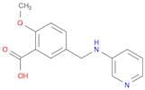Benzoic acid, 2-methoxy-5-[(3-pyridinylamino)methyl]-