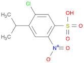 Benzenesulfonic acid, 5-chloro-4-(1-methylethyl)-2-nitro-
