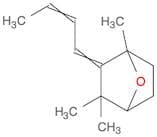 7-Oxabicyclo[2.2.1]heptane, 2-(2-butenylidene)-1,3,3-trimethyl-