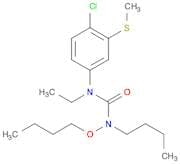 Urea, N-butoxy-N-butyl-N'-[4-chloro-3-(methylthio)phenyl]-N'-ethyl-