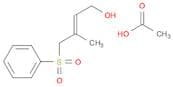 2-Buten-1-ol, 3-methyl-4-(phenylsulfonyl)-, acetate, (Z)-