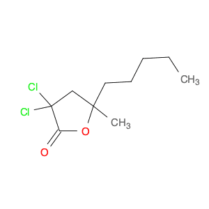 2(3H)-Furanone, 3,3-dichlorodihydro-5-methyl-5-pentyl-