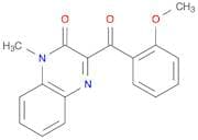 2(1H)-Quinoxalinone, 3-(2-methoxybenzoyl)-1-methyl-