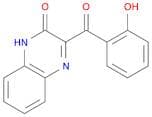 2(1H)-Quinoxalinone, 3-(2-hydroxybenzoyl)-