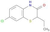 2H-1,4-Benzothiazin-3(4H)-one, 7-chloro-2-ethyl-