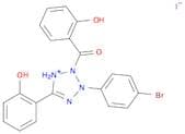 3-(4-BROMOPHENYL)-2-(2-HYDROXYBENZOYL)-5-(2-HYDROXYPHENYL)-2H-TETRAZOLIUM IODIDE