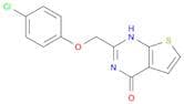 Thieno[2,3-d]pyrimidin-4(1H)-one, 2-[(4-chlorophenoxy)methyl]-
