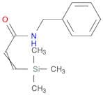 2-Propenamide, N-(phenylmethyl)-3-(trimethylsilyl)-