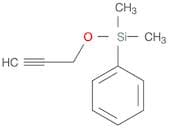 Silane, dimethylphenyl(2-propynyloxy)-