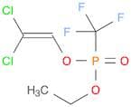 Phosphonic acid, (trifluoromethyl)-, 2,2-dichloroethenyl ethyl ester