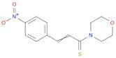 Morpholine, 4-[3-(4-nitrophenyl)-1-thioxo-2-propenyl]-