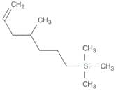 Silane, trimethyl(4-methyl-6-heptenyl)-
