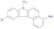 7H-Benzo[c]carbazol-4-amine, 10-bromo-7-methyl-