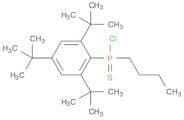 Phosphinothioic chloride, butyl[2,4,6-tris(1,1-dimethylethyl)phenyl]-