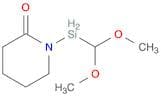 2-Piperidinone, 1-(dimethoxymethylsilyl)-