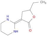 2(3H)-Furanone, 5-ethyldihydro-3-(tetrahydro-2(1H)-pyrimidinylidene)-