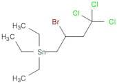 Stannane, (2-bromo-4,4,4-trichlorobutyl)triethyl-
