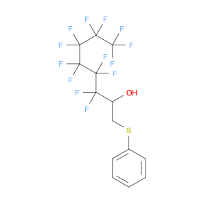 2-Octanol, 3,3,4,4,5,5,6,6,7,7,8,8,8-tridecafluoro-1-(phenylthio)-