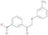 Ethanone, 2-(3-methylphenoxy)-1-(3-nitrophenyl)-