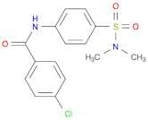 Benzamide, 4-chloro-N-[4-[(dimethylamino)sulfonyl]phenyl]-