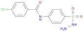 Benzenesulfonic acid, 4-[(4-chlorobenzoyl)amino]-, hydrazide